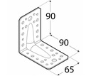 фото mini №2, Kps1 angle carpentry work mounting 90x90x65 10 pieces