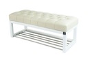 фото mini №1, Cabinet shoes with seat emra wood 55 x 40 x 40 centimeters white