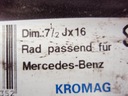 Ap диск сталь 16x7,5j et46 mercedes w140 w220.4, купить из Польши