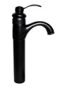 фото mini №9, Washbasin faucet freestanding retro black wosoka