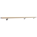 фото mini №7, Handrail wall-mounted to the wall wooden fi42 42mm 150cm oak painted