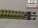 фото mini №2, Bracelet rope paracord 19mm black mfh left