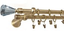 фото mini №7, Cornice double 19 mm+ 19 mm 180 centimeters