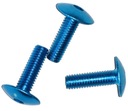 Болт обтекатели стекла пластиков алюминиевая синий 6x20mm мотоцикл chopper1, цена в Украине
