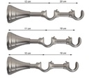 фото mini №15, Cornice double 19 mm+ 19 mm 140 centimeters