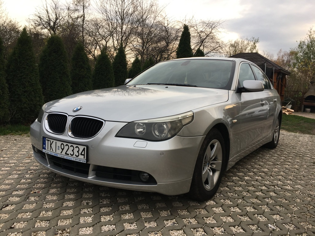 Piękna Bezwypadek BMW E60 3.0 D ,, 7095420617