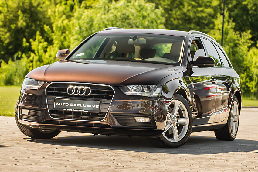 AUDI A4 - TDI 177KM - MOCCA - SKÓRA KREM - NAVI