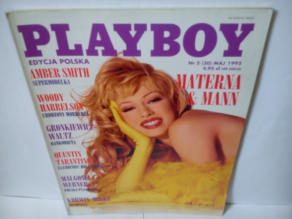PLAYBOY NUMER 5(30)1995 MAŁGORZATA WERNER A.SMITH!