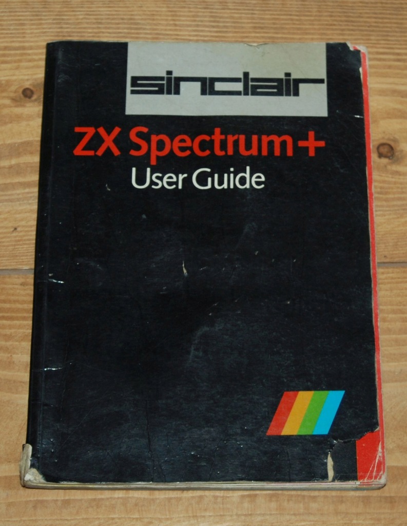 ZX SPECTRUM + KSIĄŻKA INSTRUKCJA USER GUIDE ANG.