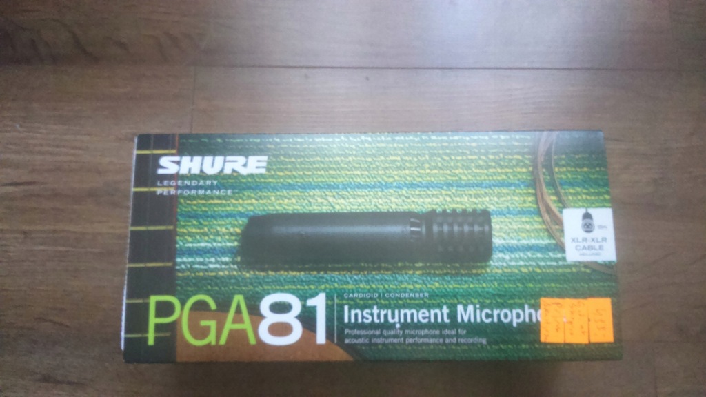 shure PGA81 mikrofon pojemnosciowy
