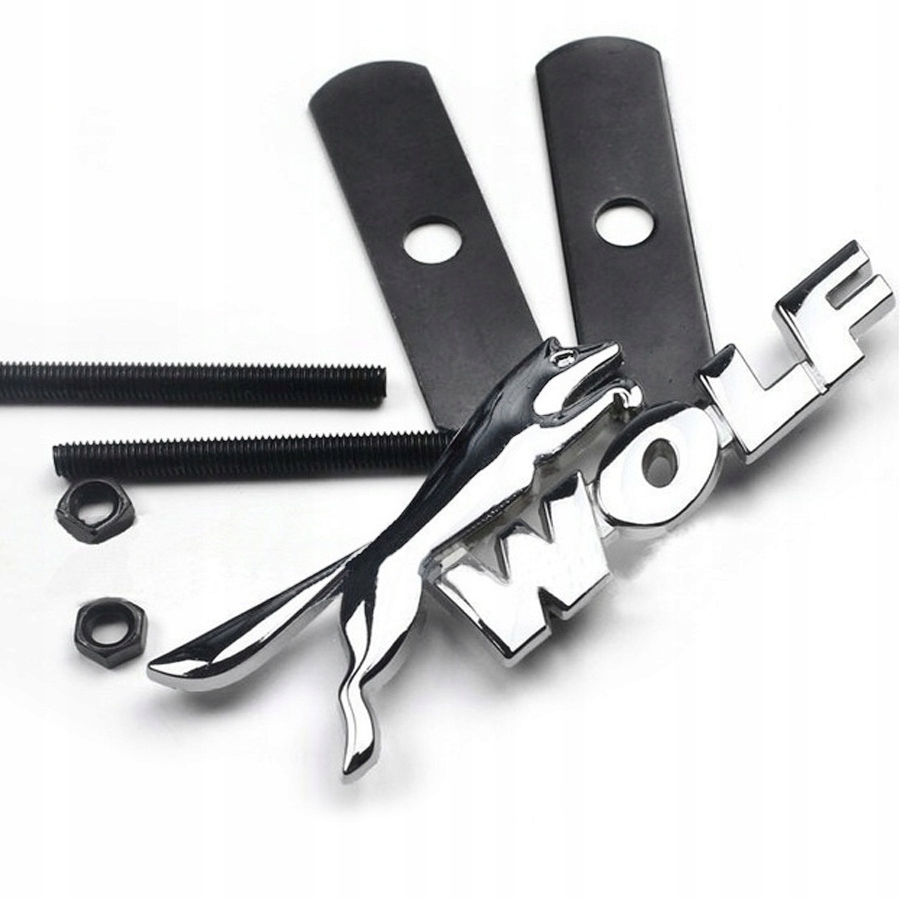 znaczek EMBLEMAT W GRILL WOLF FORD FIESTA FOCUS