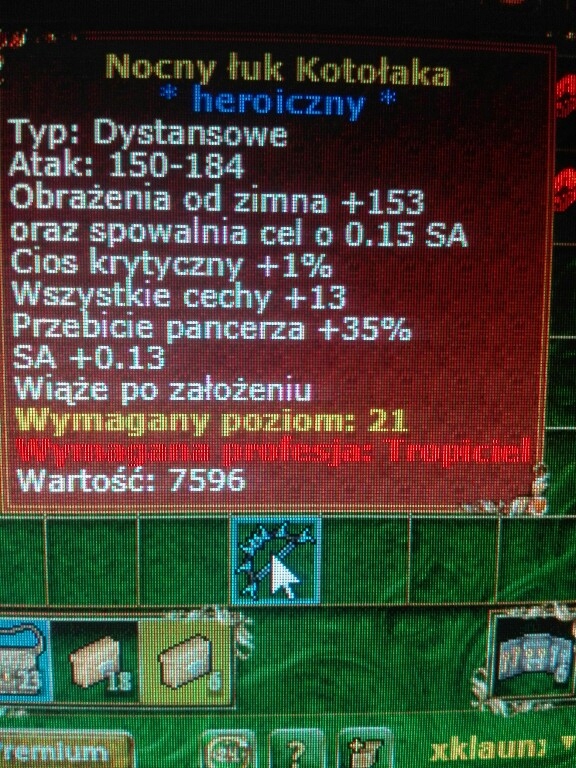Margonem jaruna hero luk