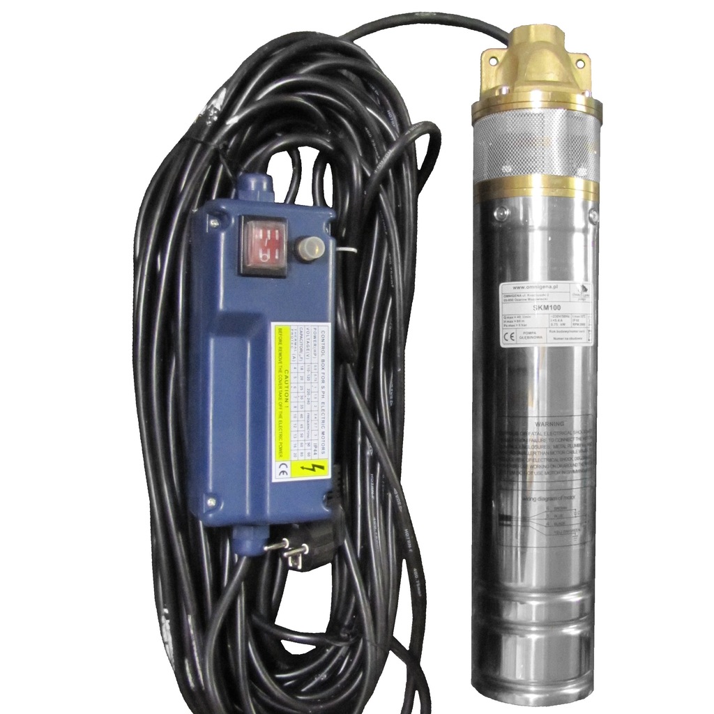 Pompa głębinowa SKM200 55L/min H160m Omnigena
