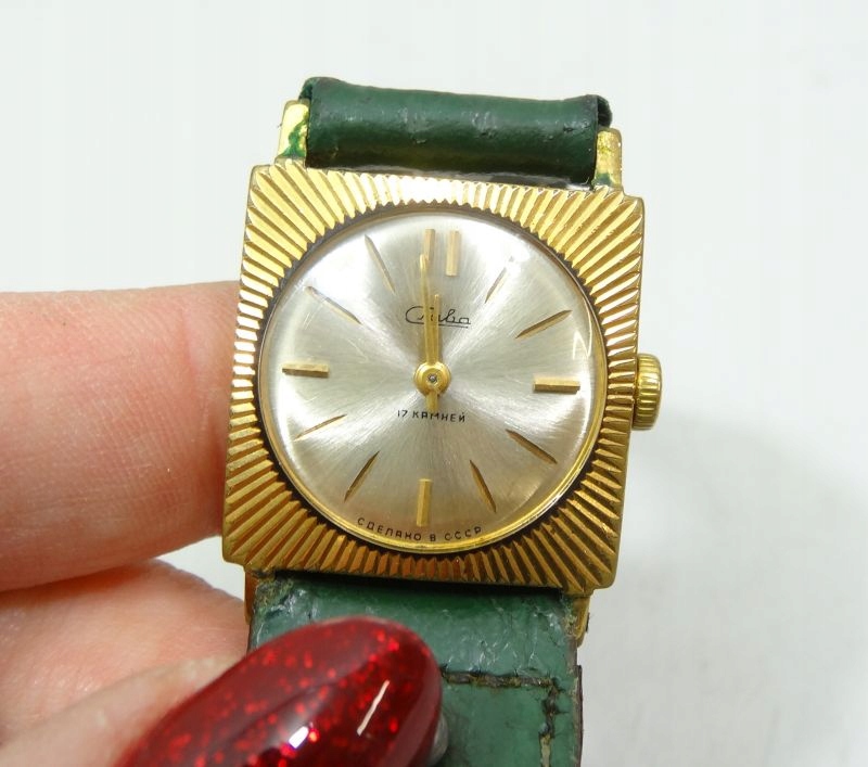ZEGAREK CRABA 17 JEWELS NAKRĘCANY