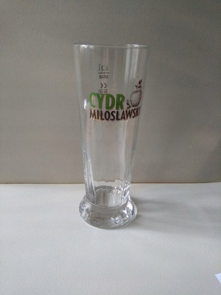 MIŁOSŁAW CYDR -szklanka 0,3 L.