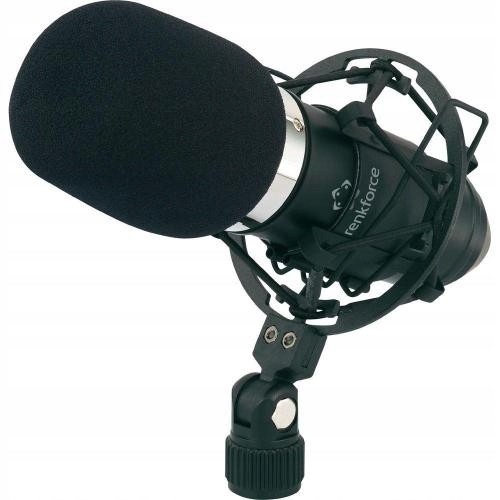 Mikrofon studyjny Renkforce AT-100, 200 Om, XLR