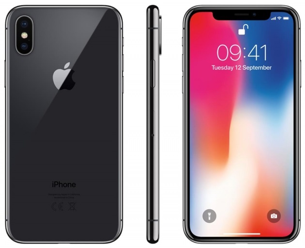 iPhone X MQAC2B/A A1901 5,8'' 64GB IP67 Space Gray
