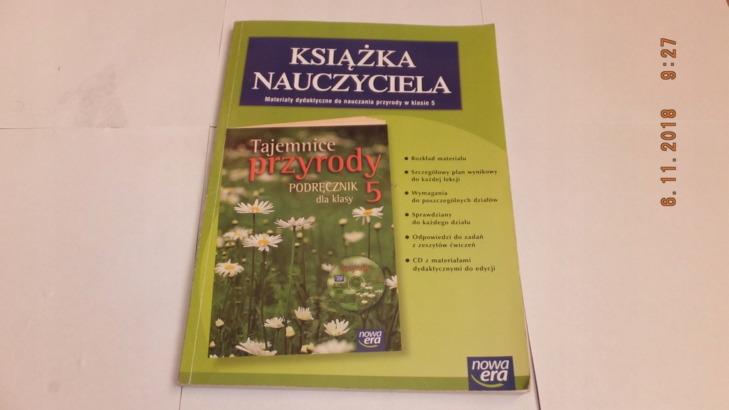 Tajemnice Przyrody Testy Klasa 5 KSIĄŻKA NAUCZYCIELA MATERIAŁY TAJEMNICE PRZYRODY 5 - 7653905191