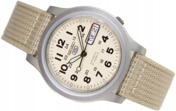 KLASYCZNY ZEGAREK M SKI SEIKO 5 AUTOMATIC SNKN27K1 7478282841