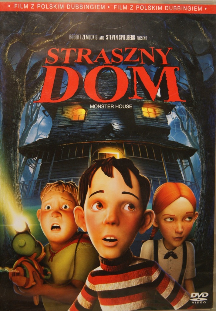 Straszny dom film animowany DVD