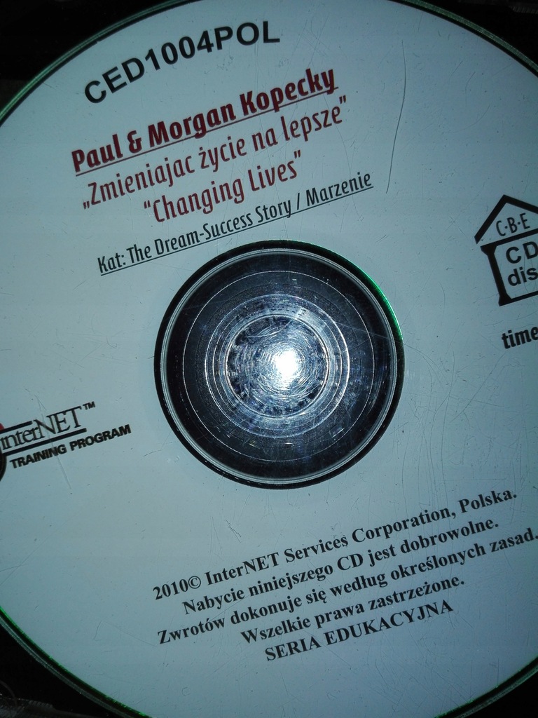 Paul Morgan Kopecky CD motywacja Amway MLM N21