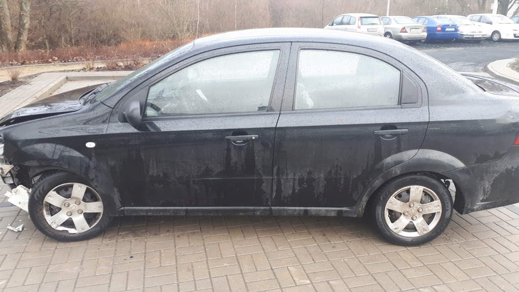 Chevrolet aveo 1.2 benz+gaz (uszkodzony)