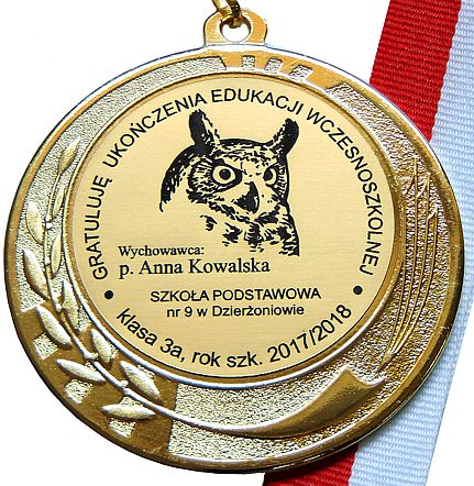 MEDAL - Zakończenie roku szkolnego - TWÓJ GRAWER