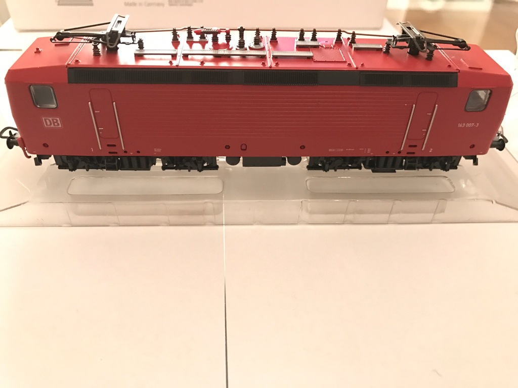 lokomotywa BR143 BR-143 DB lokomotywa elektrowóz