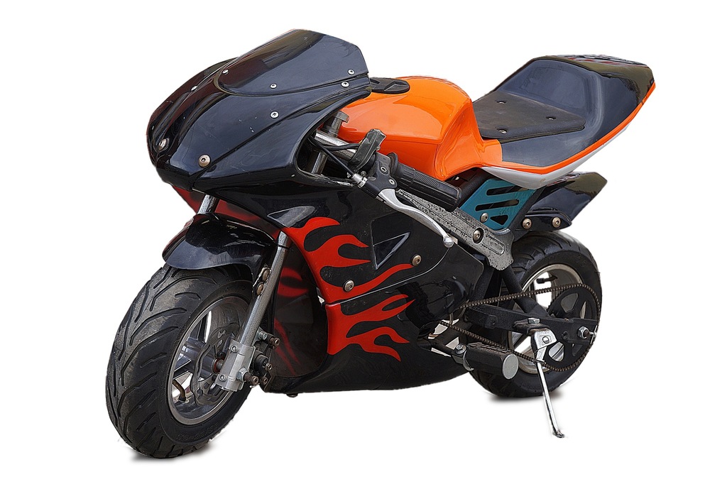 Mini Ścigacz Pocket Bike Automat 49 cc SPALINOWY