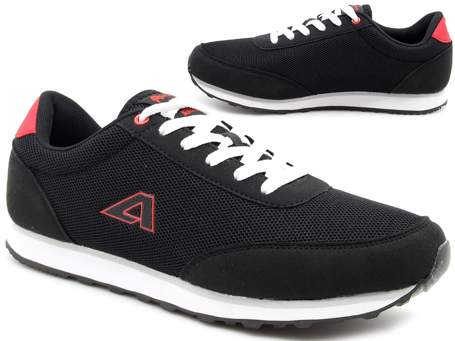 BUTY męskie SPORTOWE czarne HIT American Club 45