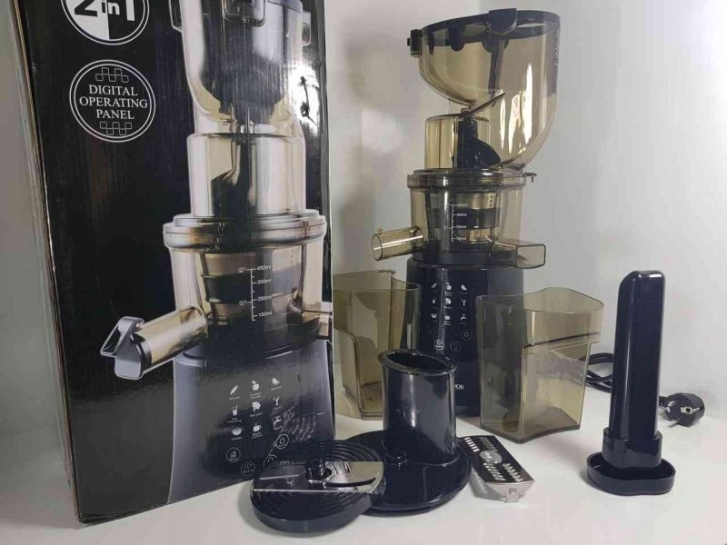 WYCISKARKA WOLNOOBROTOWA 2W1 ELITE COOK EC-1851