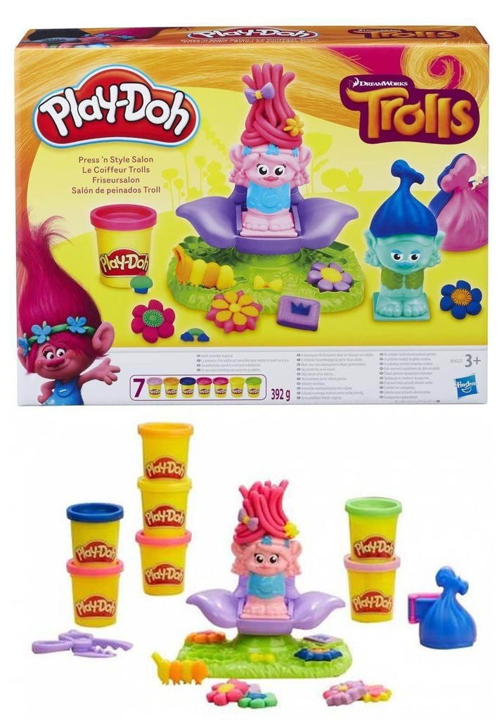 Ciastolina Play-Doh Trolls Trole Fryzjer Hasbro