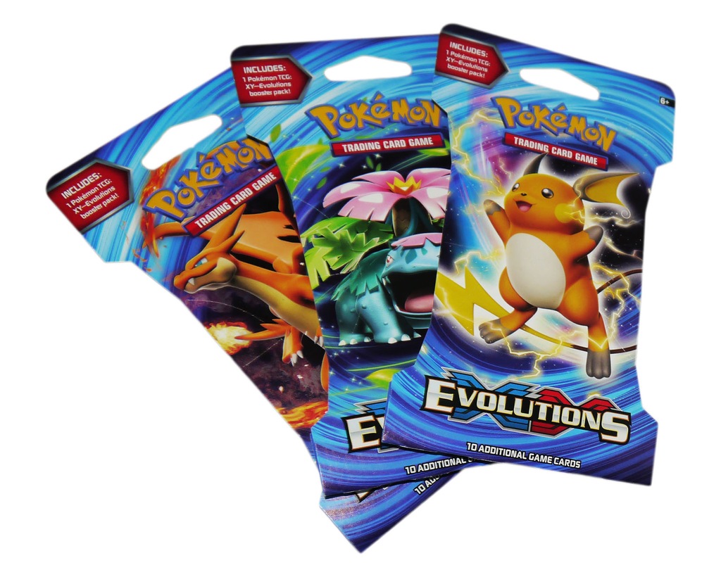 POKEMON EVOLUTIONS BLISTER SASZETKI