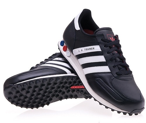 Adidas la clearance trainer czarne