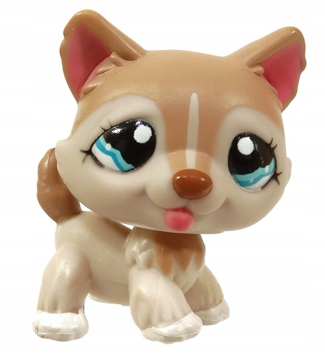 LITTLEST PET SHOP LPS PIES PIESEK HUSKY 1012