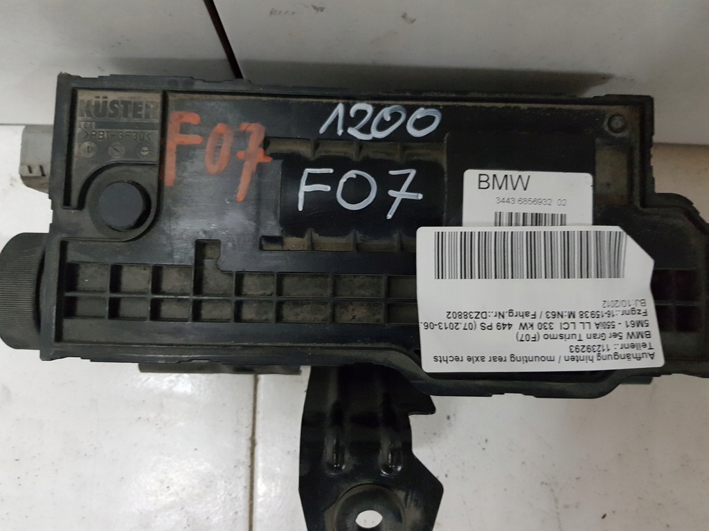 moduł hamulca ręcznego bmw 5 GT f07