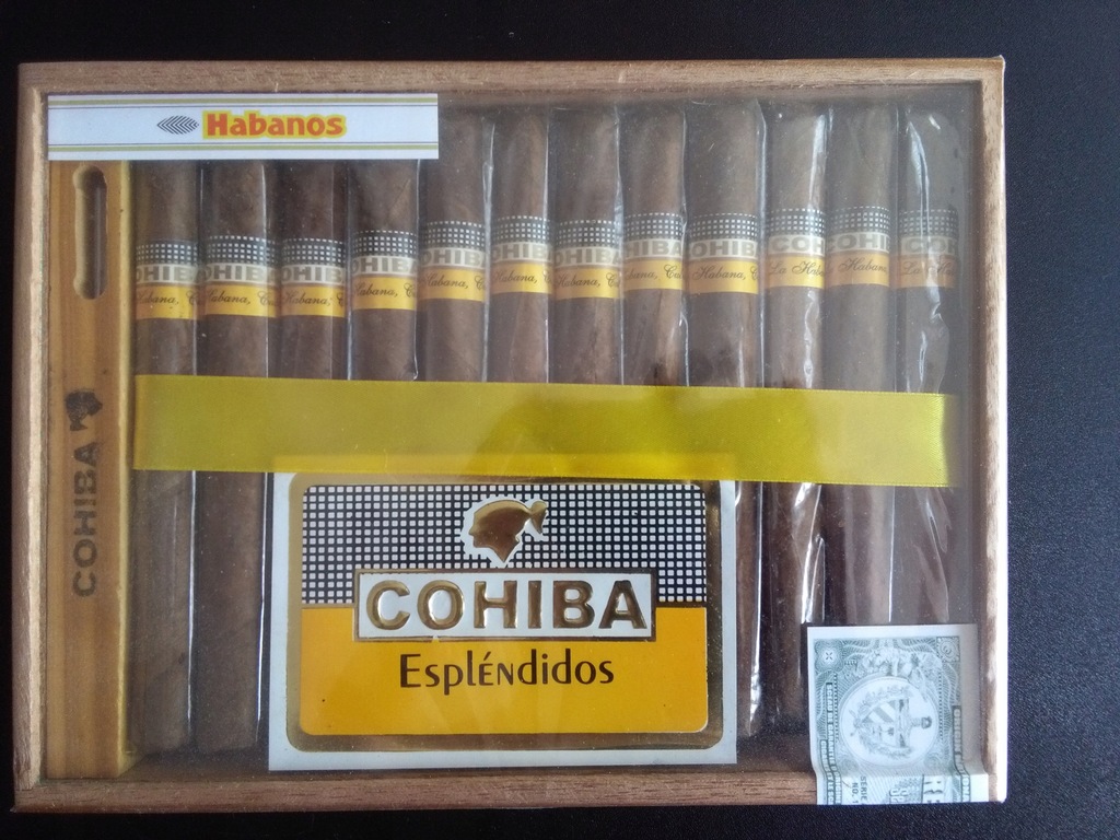 KUBAŃSKIE CYGARA 25 sztuk Cohiba Esplendidos