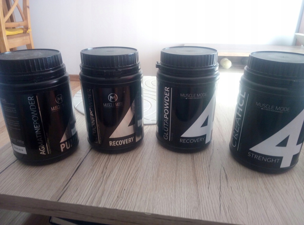 3 suple Agmatyna,Glutamina,Beta Alanina