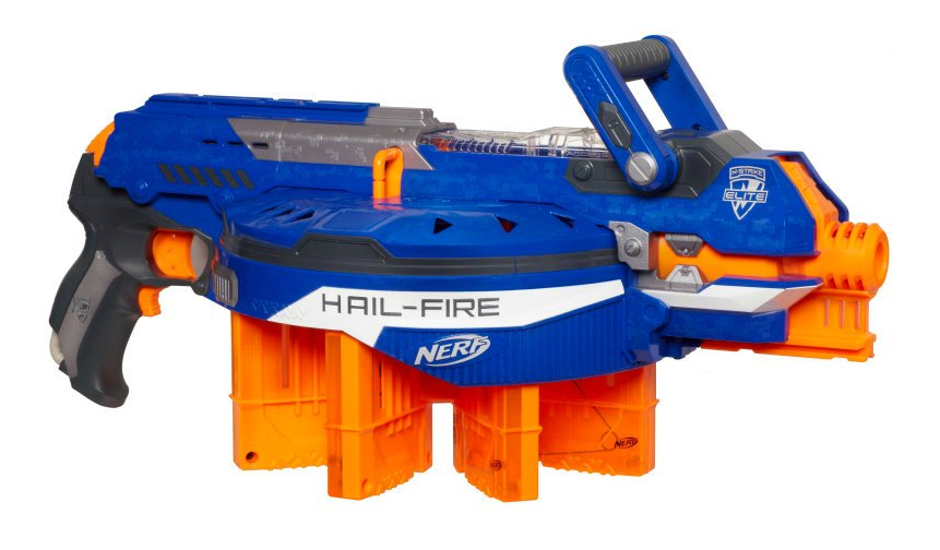 NERF ELITE HAIL-FIRE na 8 magazynków B98952 
