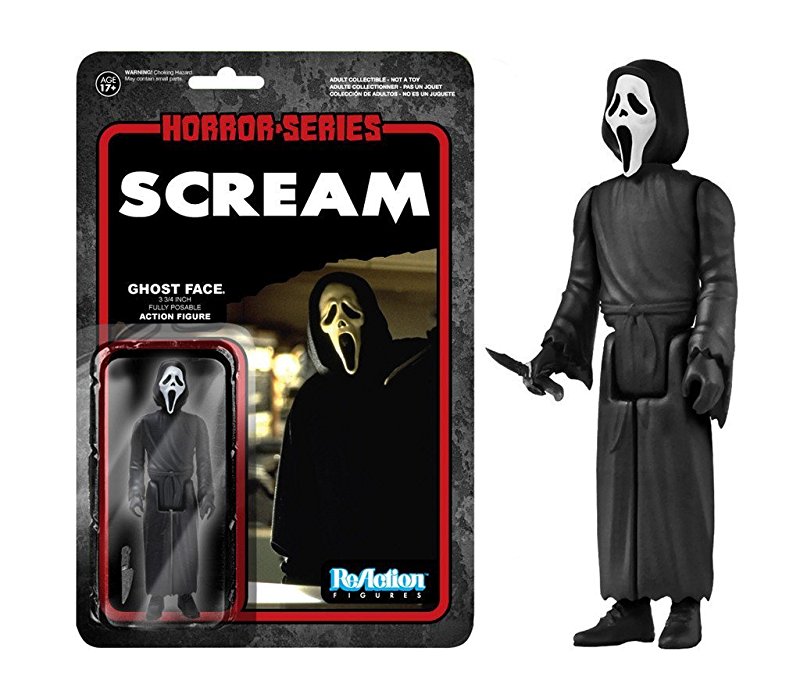 FIGURKA GHOST FACE KRZYK FUNKO REACTION FIGURE 17+