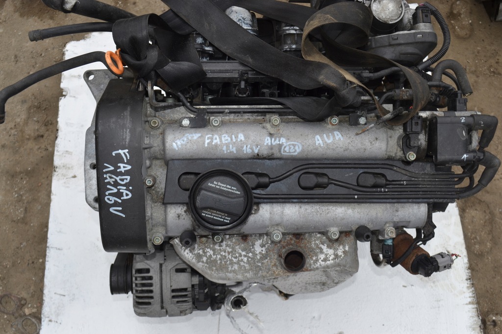SILNIK SKODA FABIA 1.4 16V AUA NR 121