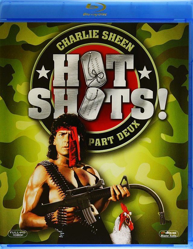 HOT SHOTS 2 (Charlie Sheen) BLU-RAY