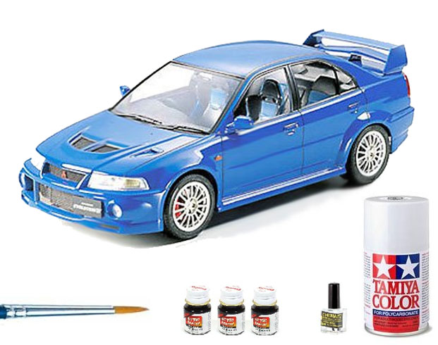 Model do sklejania Mitsubishi Lancer Evolution VI