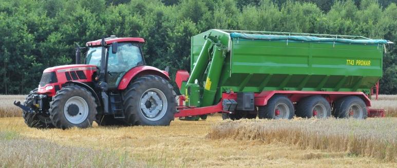 Wóz przeładowczy Przyczepa Pronar T743 22,7T