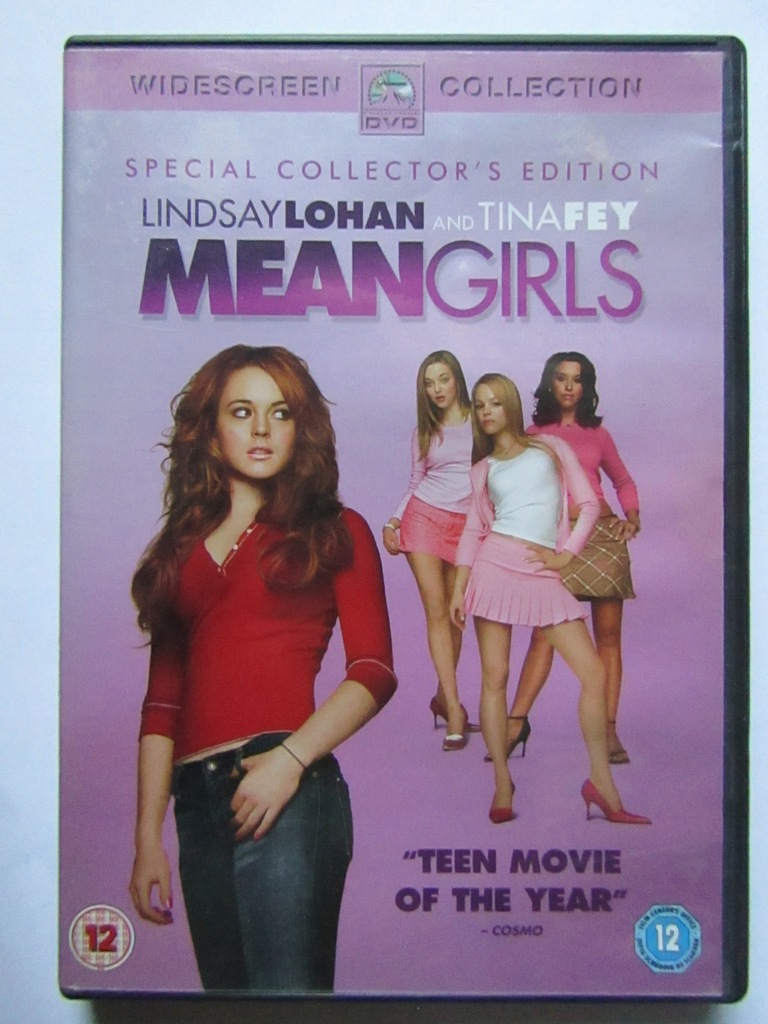 DVD WREDNE DZIEWCZYNY - MEAN GIRLS - PL
