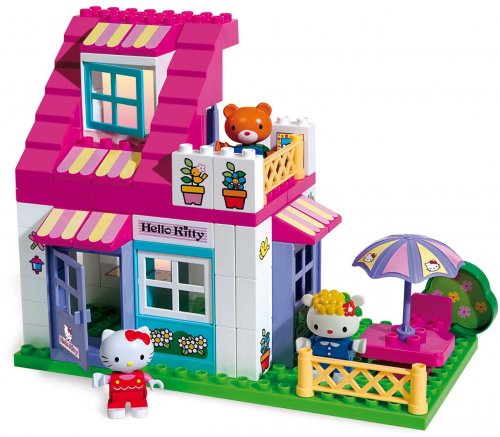 Unico Hello Kitty mały domek Klocki