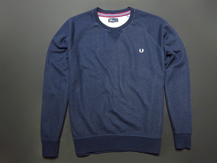 FRED PERRY __ PURE COTTON NEW SWEATSHIRT - 3XL
