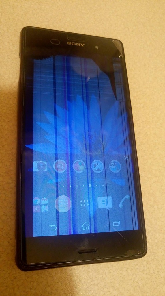 sony XperiaZ3 uszkodzony 6603 olx