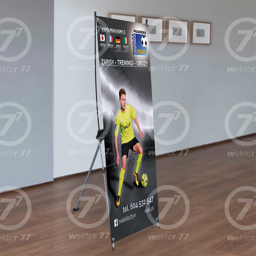STOJAK JAK ROLL UP XBANER PAJĄK 80x180cm EXPRESS