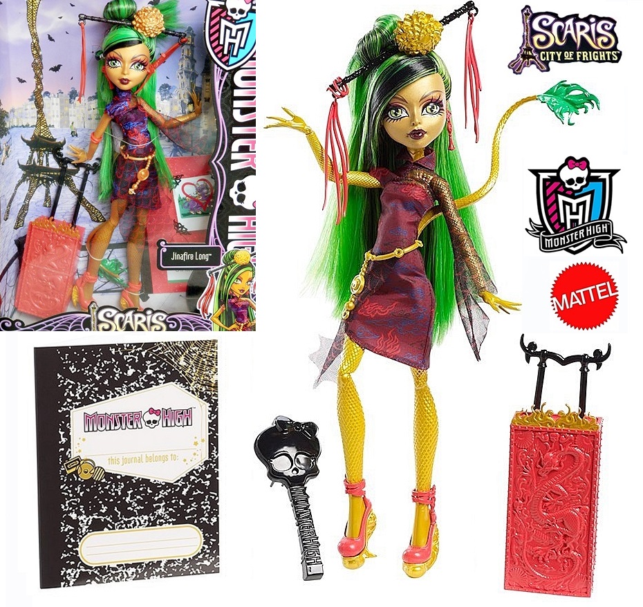 Monster High LALKA JINAFIRE LONG UPIORYŻ Seria I